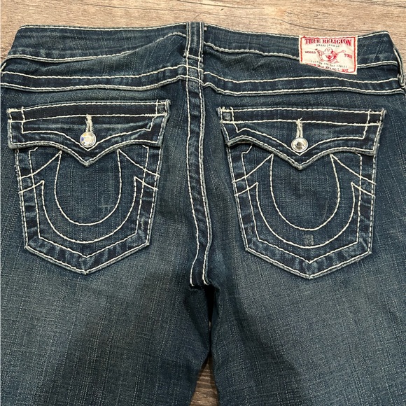 True Religion Disco Joey rhinestone pocket jeans size 30 - Picture 2 of 7